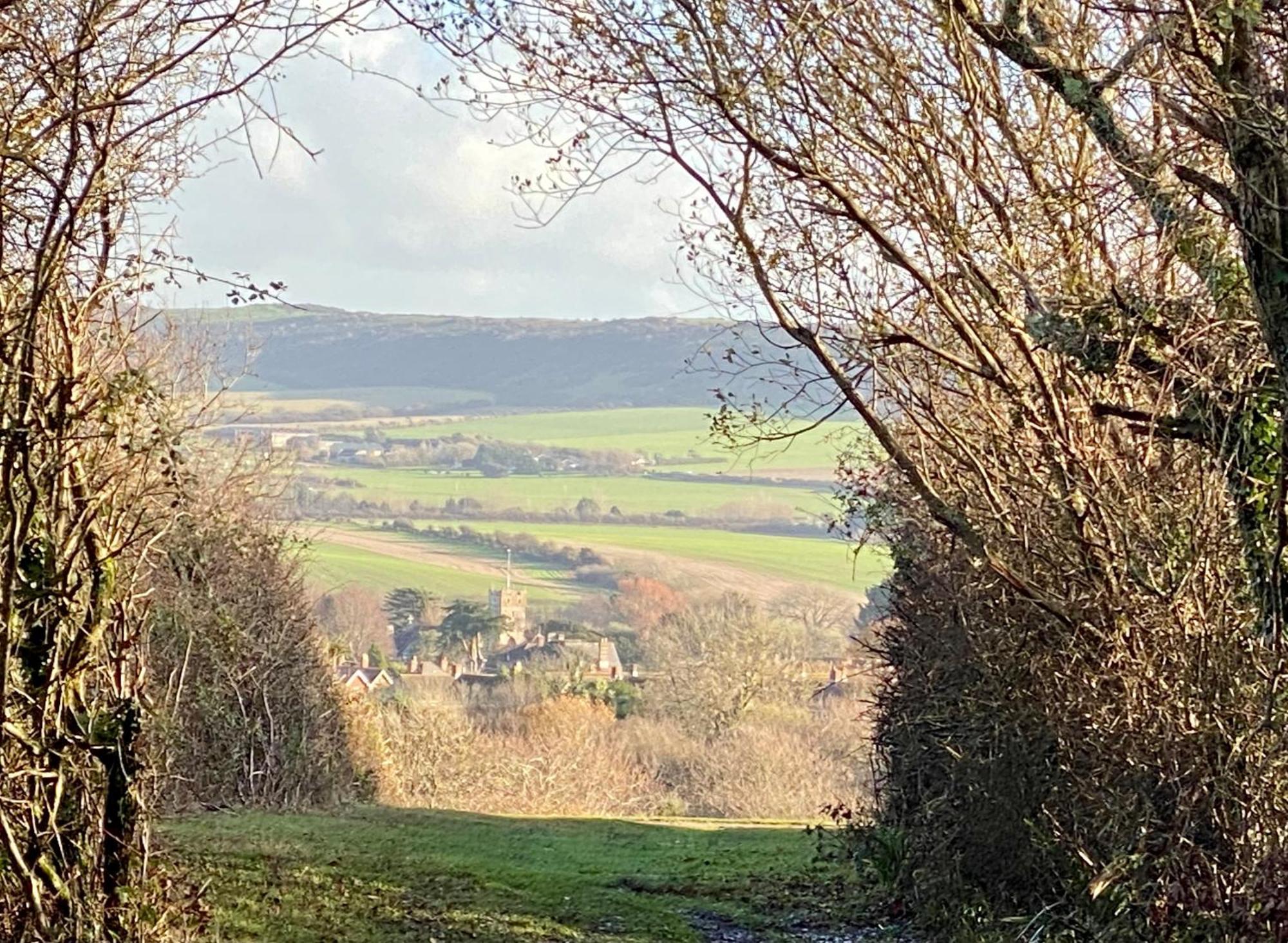 Valley View Self-Catering Coastal Bungalow In Rural West Wight Freshwater Luaran gambar